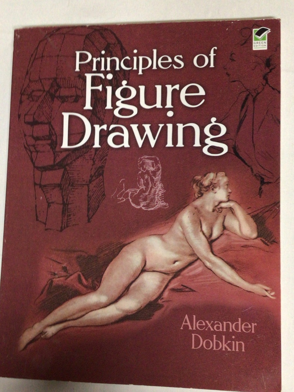 Principles of Figure Drawing - Dusty Rose Art Instruction Book